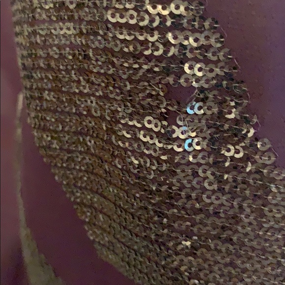 Black Saks Fifth Ave- Sequin Top - Picture 4 of 7